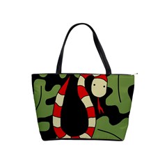 Red Cartoon Snake Shoulder Handbags