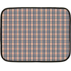 Chequered Plaid Double Sided Fleece Blanket (mini)  by olgart