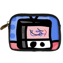 Old Television Digital Camera Cases by Valentinaart