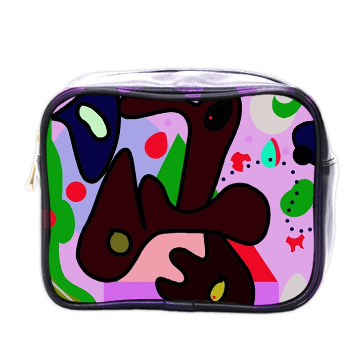 Decorative abstraction Mini Toiletries Bags