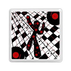 On The Dance Floor  Memory Card Reader (square)  by Valentinaart