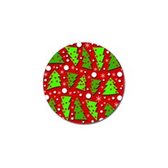 Twisted Christmas Trees Golf Ball Marker (10 Pack) by Valentinaart