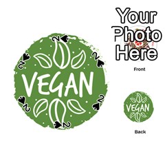 Vegan Label3 Scuro Playing Cards 54 (round) 