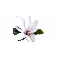 Magnolia Wit Aquarel Painting Art Satin Wrap by picsaspassion