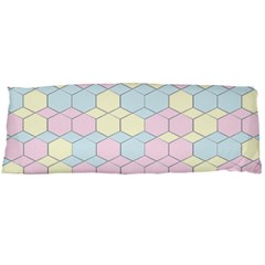 Colorful Honeycomb - Diamond Pattern Body Pillow Case (dakimakura)