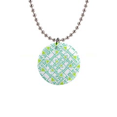 Ethnic Geo Pattern Button Necklaces by dflcprints
