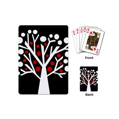 Simply Decorative Tree Playing Cards (mini)  by Valentinaart
