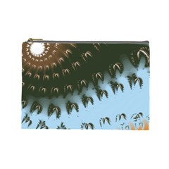 Sun-ray Swirl Design Cosmetic Bag (large) 