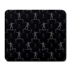 Surfing Motif Pattern Large Mousepads by dflcprints