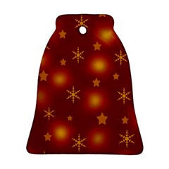 Xmas Design Bell Ornament (2 Sides)