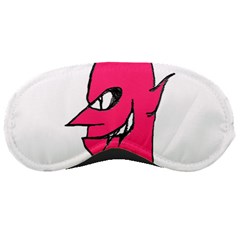 Devil Face Character Illustration Sleeping Masks by dflcprints