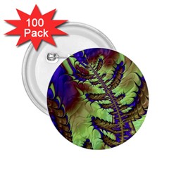 Freaky Friday, Blue Green 2 25  Buttons (100 Pack)  by Fractalworld