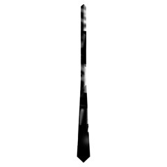 Black And White Neon City Neckties (two Side)  by Valentinaart