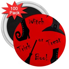 Witch Supplies  3  Magnets (100 Pack)