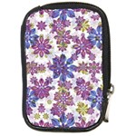 Stylized Floral Ornate Pattern Compact Camera Cases