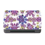 Stylized Floral Ornate Pattern Memory Card Reader with CF