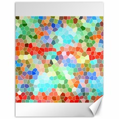 Colorful Mosaic  Canvas 18  X 24   by designworld65