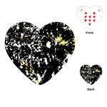 Little bit of yellow Playing Cards (Heart) 