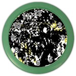 Little bit of yellow Color Wall Clocks