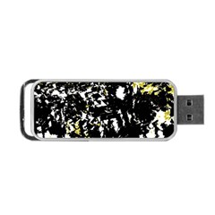 Little Bit Of Yellow Portable Usb Flash (two Sides) by Valentinaart