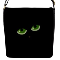 Halloween - Back Cat Flap Messenger Bag (s) by Valentinaart