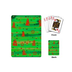 Xmas Magical Design Playing Cards (mini)  by Valentinaart