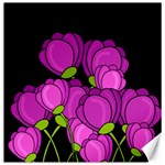 Purple tulips Canvas 20  x 20   19 x19.27  Canvas - 1