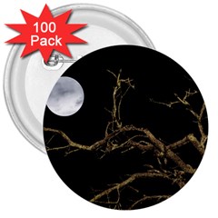 Nature Dark Scene 3  Buttons (100 Pack)  by dflcprints