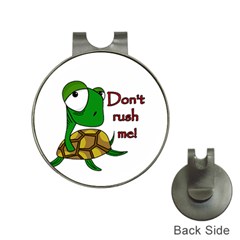 Turtle Joke Hat Clips With Golf Markers by Valentinaart