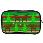 Christmas trees and reindeer pattern Toiletries Bags