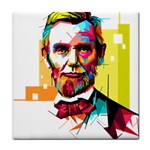 Abraham Lincoln Tile Coasters