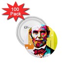 Abraham Lincoln 1.75  Buttons (100 pack) 