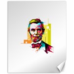 Abraham Lincoln Canvas 11  x 14  