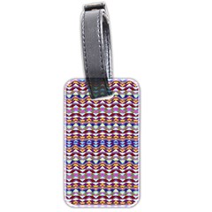 Ethnic Colorful Pattern Luggage Tags (two Sides) by dflcprints