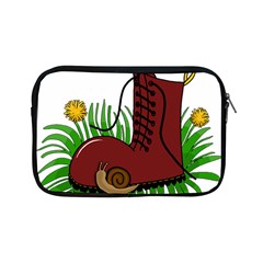 Boot In The Grass Apple Ipad Mini Zipper Cases by Valentinaart