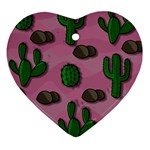 Cactuses 2 Ornament (Heart) 