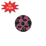 Cactuses 2 1  Mini Buttons (10 pack) 