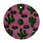 Cactuses 2 Round Ornament (Two Sides) 