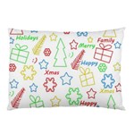 Simple Christmas pattern Pillow Case