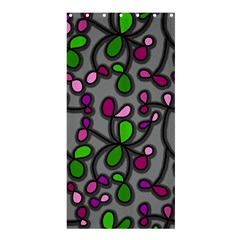 Floral Pattern Shower Curtain 36  X 72  (stall) 