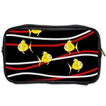 Five yellow fish Toiletries Bags 2-Side