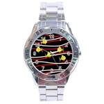 Five yellow fish Stainless Steel Analogue Watch