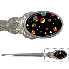 Colorful Dots Letter Openers by Valentinaart