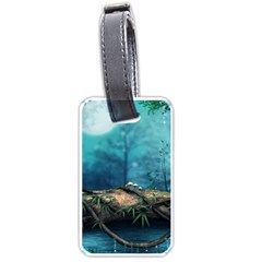 Mysterious Fantasy Nature  Luggage Tags (one Side)  by Brittlevirginclothing