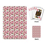 Gorgeous Pink Flower Pattern Playing Card Back