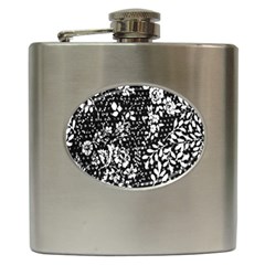 Flower Hip Flask (6 Oz) by Brittlevirginclothing