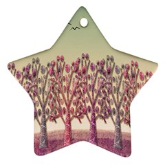 Magical Landscape Star Ornament (two Sides)  by Valentinaart
