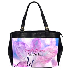 Magic Leaves Office Handbags (2 Sides)  by Brittlevirginclothing