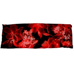 Red Flower  Body Pillow Case (dakimakura) by Brittlevirginclothing