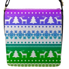 Cute Rainbow Bohemian Flap Messenger Bag (s) by Brittlevirginclothing